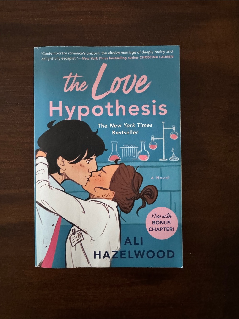 The Love Hypothesis by Ali Hazelwood - Blue Cover Romance Novel